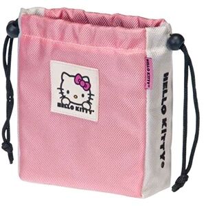 Hello Kitty Pink Golf Ball and Tee Drawstring Pouch